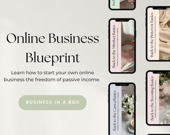 Online Business Starter Blueprint - how to start an online business