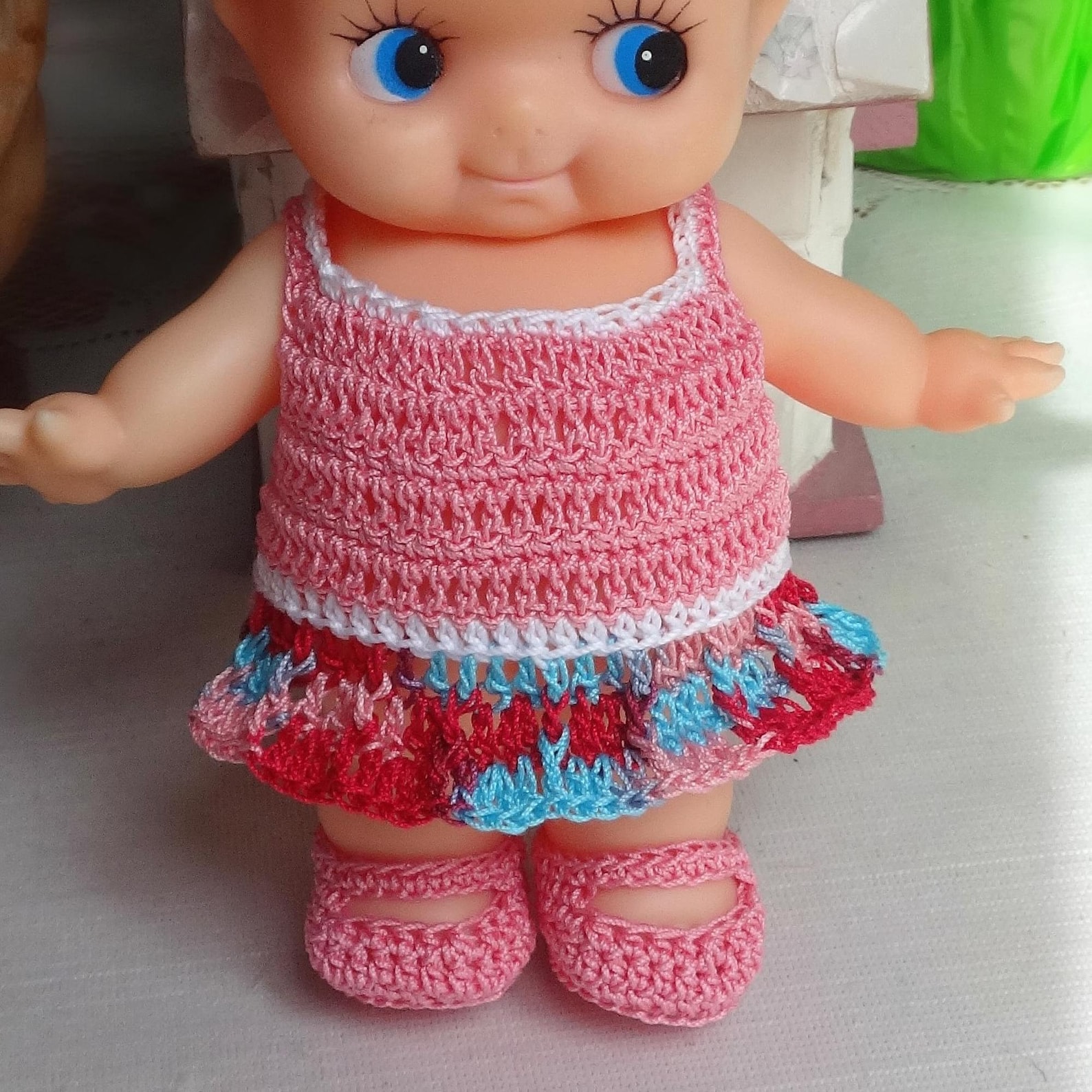 Kewpie Doll clothes for 6 1/2 7 inch Cupie Rubber baby doll Etsy