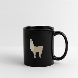 Black Lama Mama mug