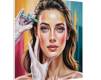 Künstlerischer Leinwanddruck, Wandkunst, Wohndekor, einzigartiges Geschenk, inspirierendes Kunstwerk, modernes Kunststück, Geschenk für Kunstliebhaber