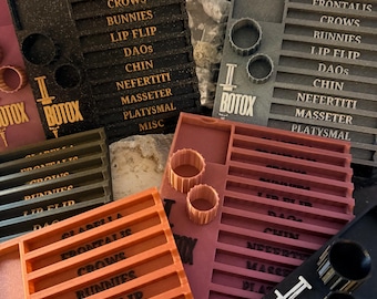 Galaxy Collection™ Neurotoxin Syringe & Vial Combo Tray for Medical Aesthetics | Luxury Injector Organization | Signature Line