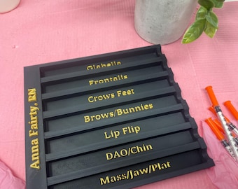 Botox Trays, Medical Esthetics Nurse Injector Neurotoxin Organizer, Medical Spa Organizer