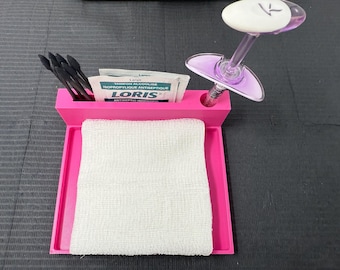Dermal Filler Zubehör Halter Tablett, Kosmetikerin Krankenschwester Injektor Botox Neurogifte Spritzenhalter MedSpa Organizer