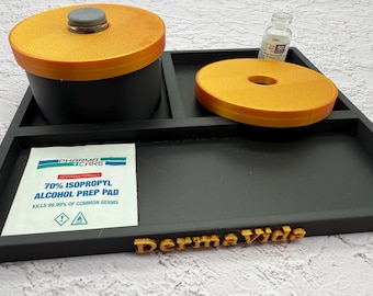 Botox Chilling Box, Botox Cooler für MedSpa Praktizierende, BTX Station - Neurogiftinjektionsschale mit Botox Chilling Box (Kühler) Kombi