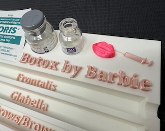Customized Botox Syringe Tray Medical Aesthetic Practitioner Nurse Injector Neurotoxin Organizer Tox Tray, Medical Spa Organizer