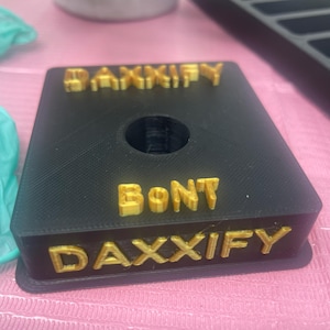 Soporte para viales Daxxify, bandeja para bótox, organizador de neurotoxinas para inyectores de enfermeras de estética médica, organizador de spa médico