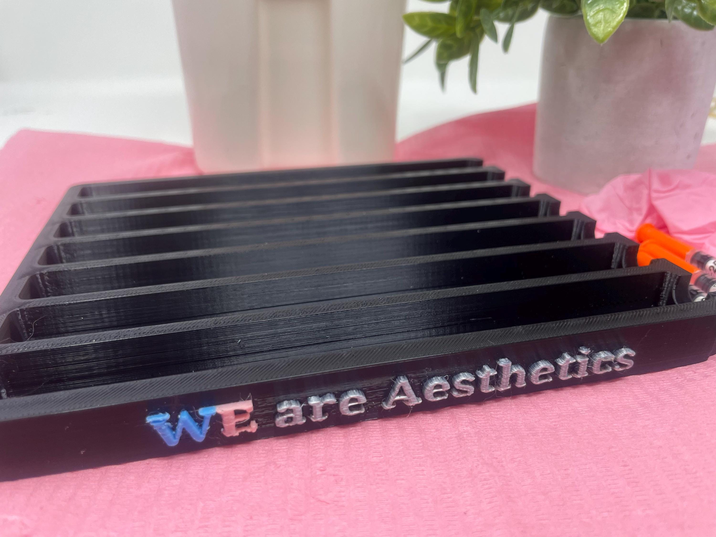 Fully Customized Aesthetic Nurse Injector Syringe and Vial Tray Botox Dysport Injectables Medspa Organizer