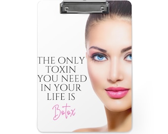 Botox Nurse Injector Clipboard, Med Spa Consultation Accessory