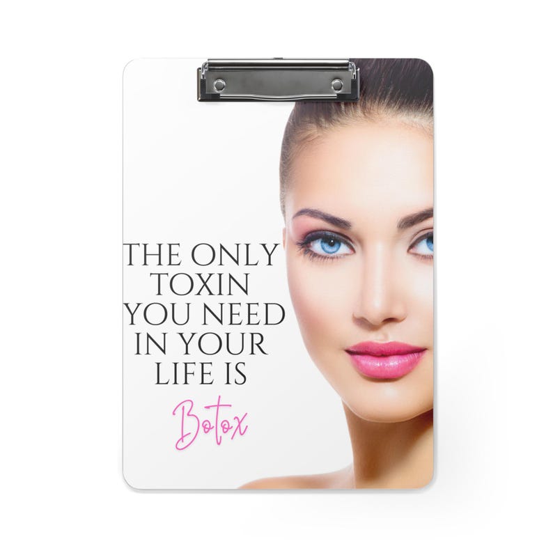 Botox Nurse Injector Clipboard, Med Spa Consultation Accessory - Etsy