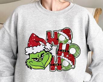 Grinch Hoodie - Etsy