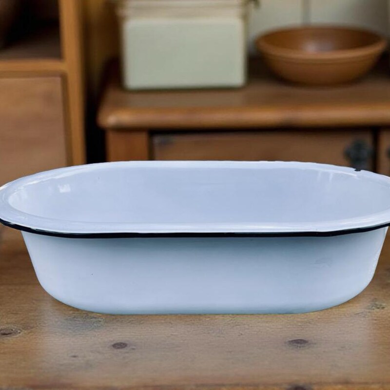 Enamel Wash Basin - Etsy
