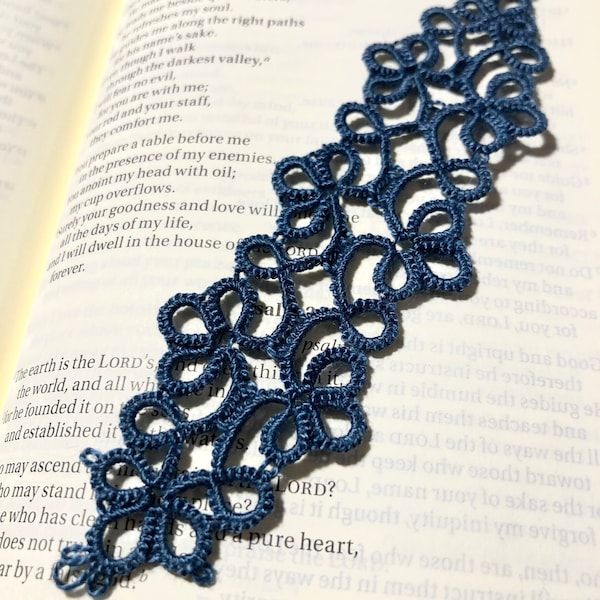 Tatted Bookmark Etsy