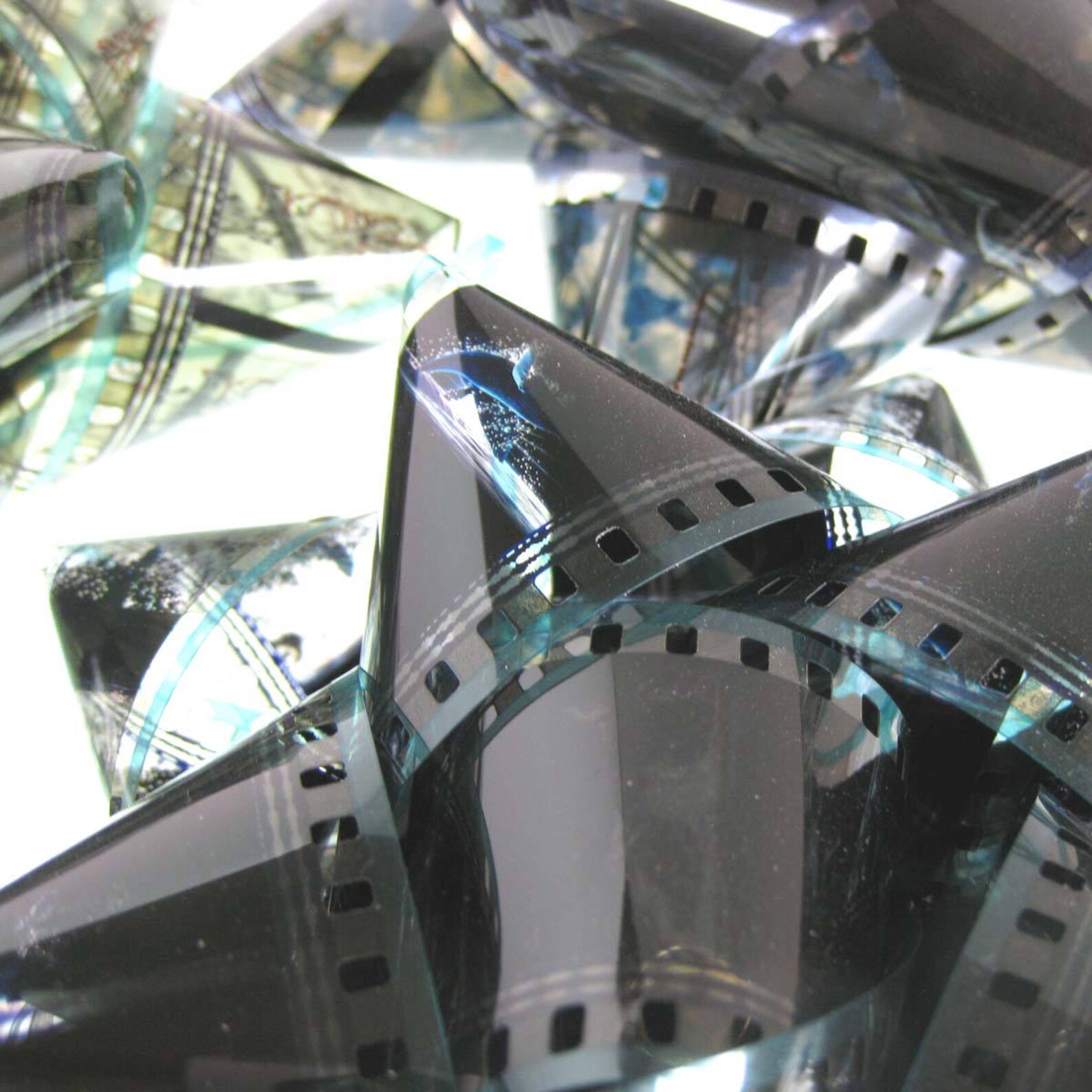 Film Reel Gift Packaging Bows Set of 3 Bows Repurposed Etsy