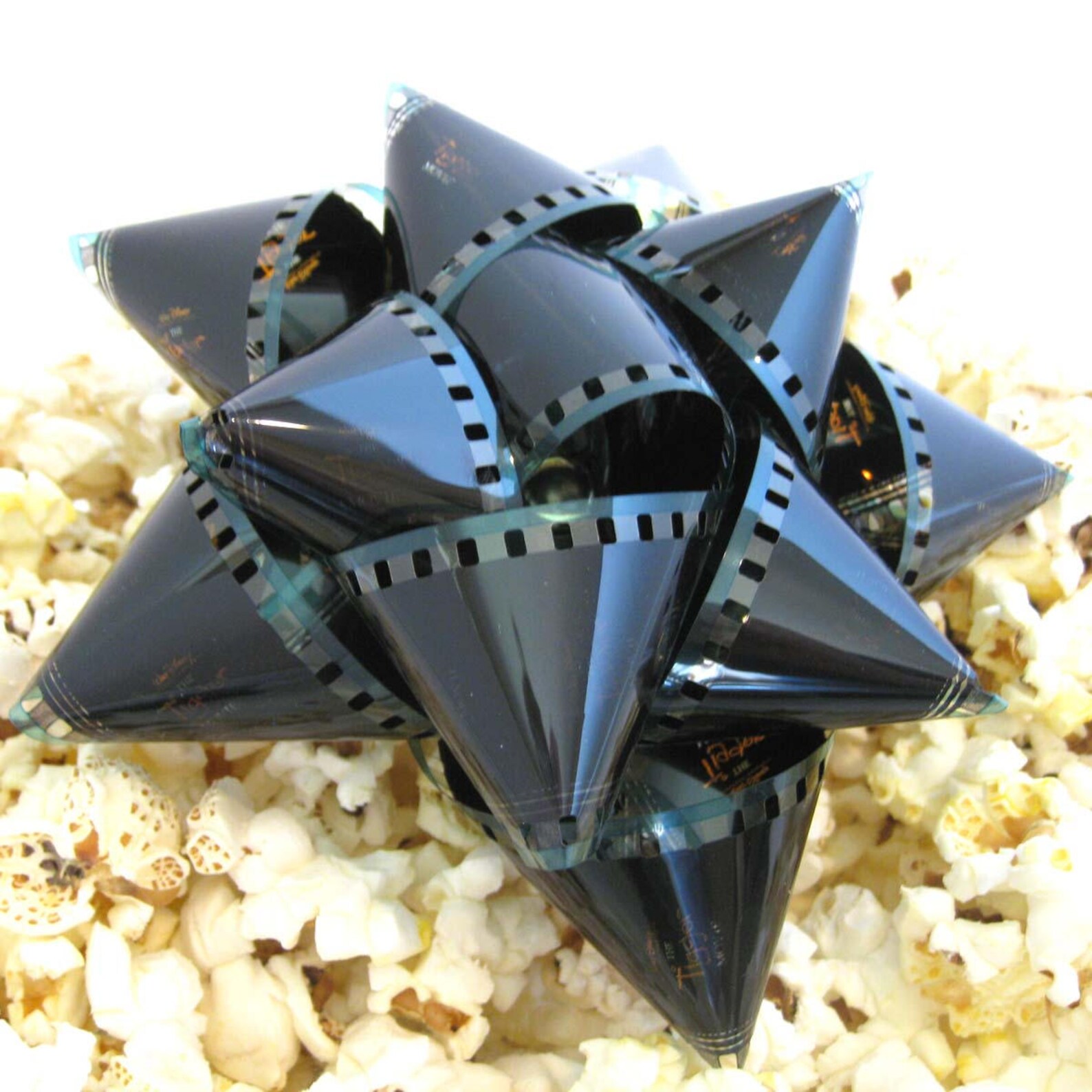 Film Reel Gift Packaging Bows Set of 3 Bows Repurposed Etsy