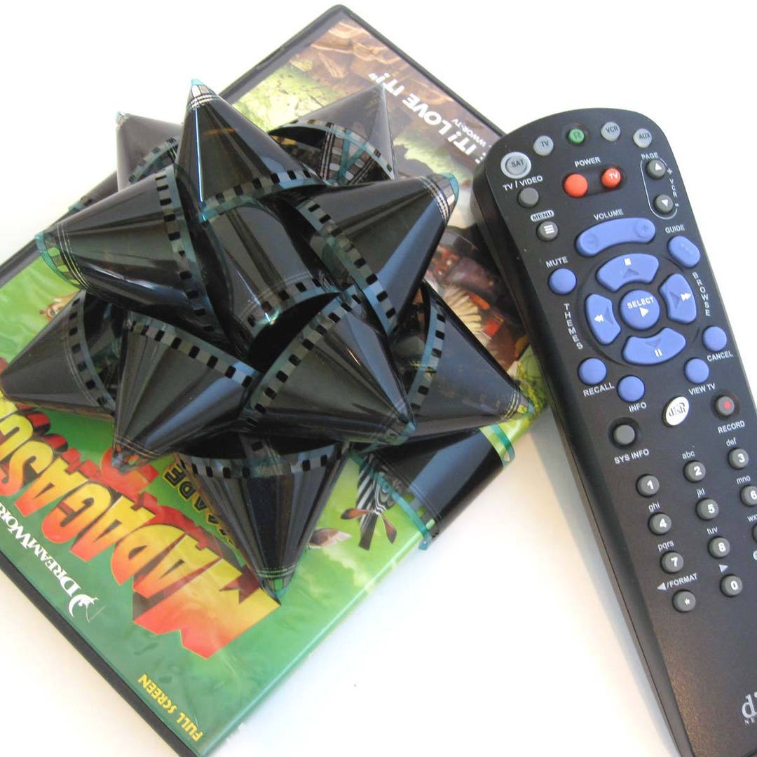 Film Reel Gift Packaging Bows - Set of 3 Bows - Repurposed From the ...