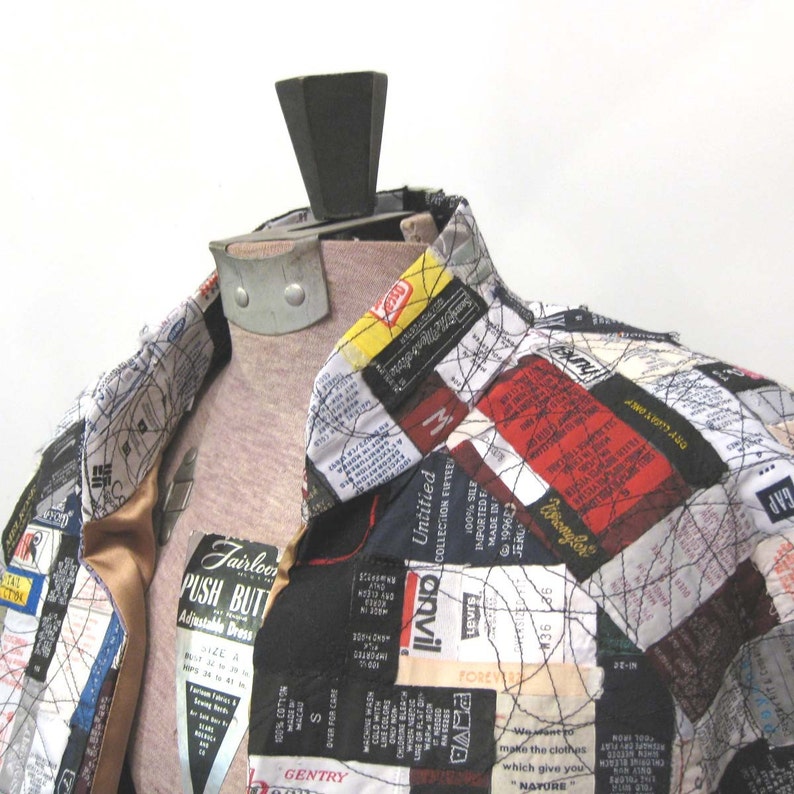 Brand Identity Wearable Art Tags and Labels Jacket Etsy