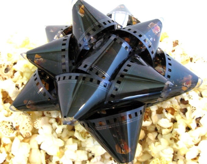 Film Reel Gift Packaging Bows Set of 3 Bows From the Movie Elmo in Grouchland Etsy