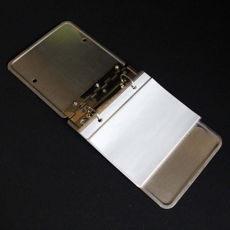 Road Trip License Plate Memory Album Upcycled Photo Binder Etsy