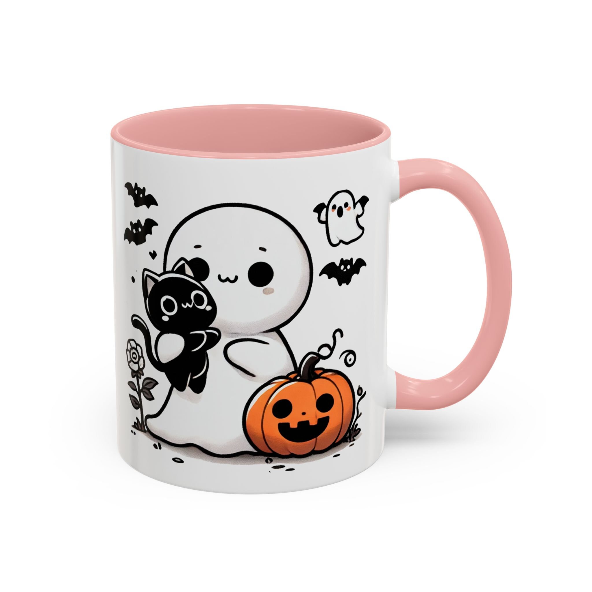 Halloween Ghost Mug Cute Ghost Mug Adorable Halloween Companions 