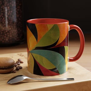 Bohemian Coffee Mug: Colorful Artistic Design - 11oz/15oz