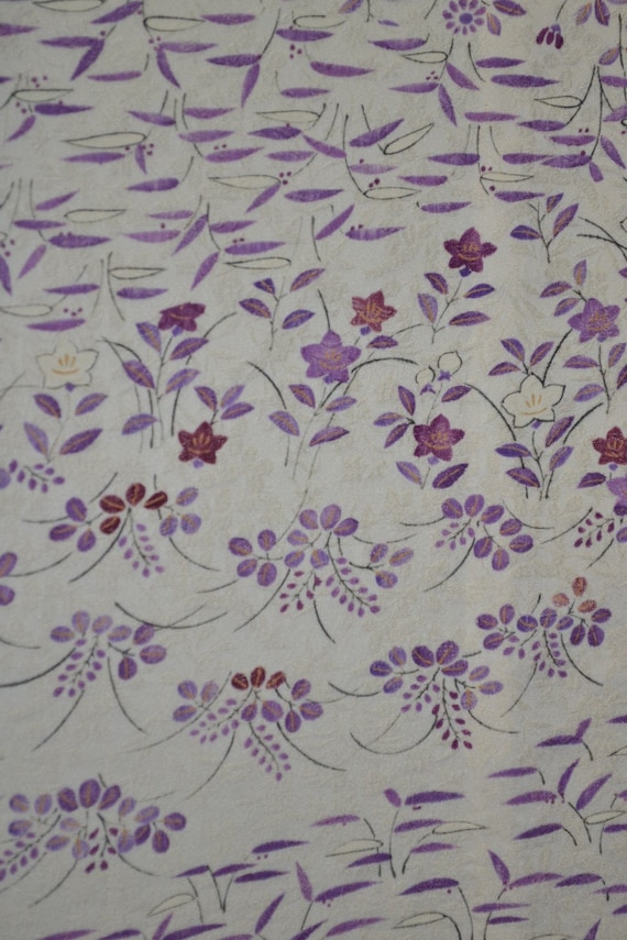 Charming Little Purple Flowers, Kikkyou and Hagi … - image 1