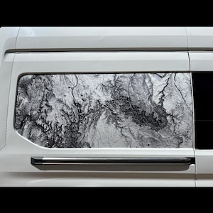 Custom Vehicle Topography Vinyl Decals