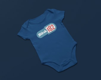 Stink-182 Baby Onesie | Punk Rock Parody Bodysuit