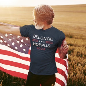 Original DeLonge Hoppus 2024 | Campaign Tee | Elder Emo Merch | Tom DeLonge | Mark Hoppus | Concert Shirt | Blink-182 Tribute
