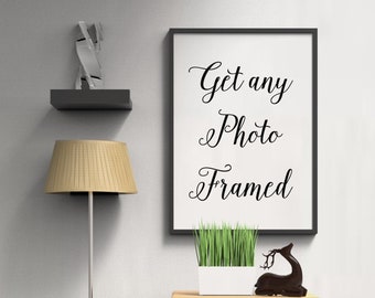 24x36 Mat Frame Etsy