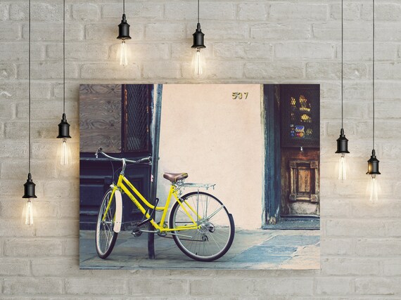 Bicycle Wall Art Travel Photo Louisiana Print Fine Art Print French Quarter Print New Orleans Decor Photography Print Christmas Gift