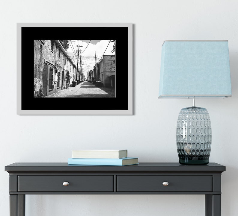 Brick Alley Way Savannah Georgia Street Photography Black - Etsy