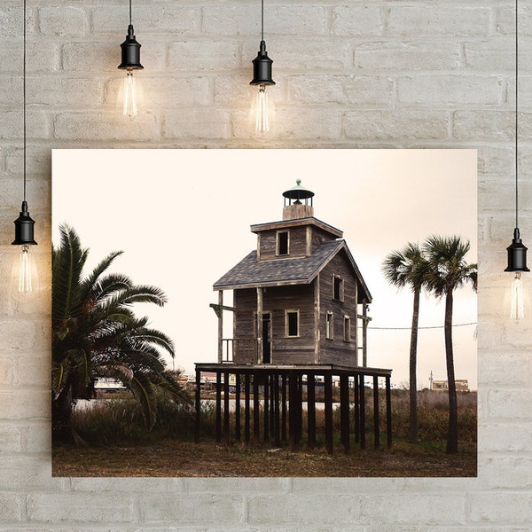 Louisiana Photography, Haunted Schoolhouse Photo Print, Bayou Decor