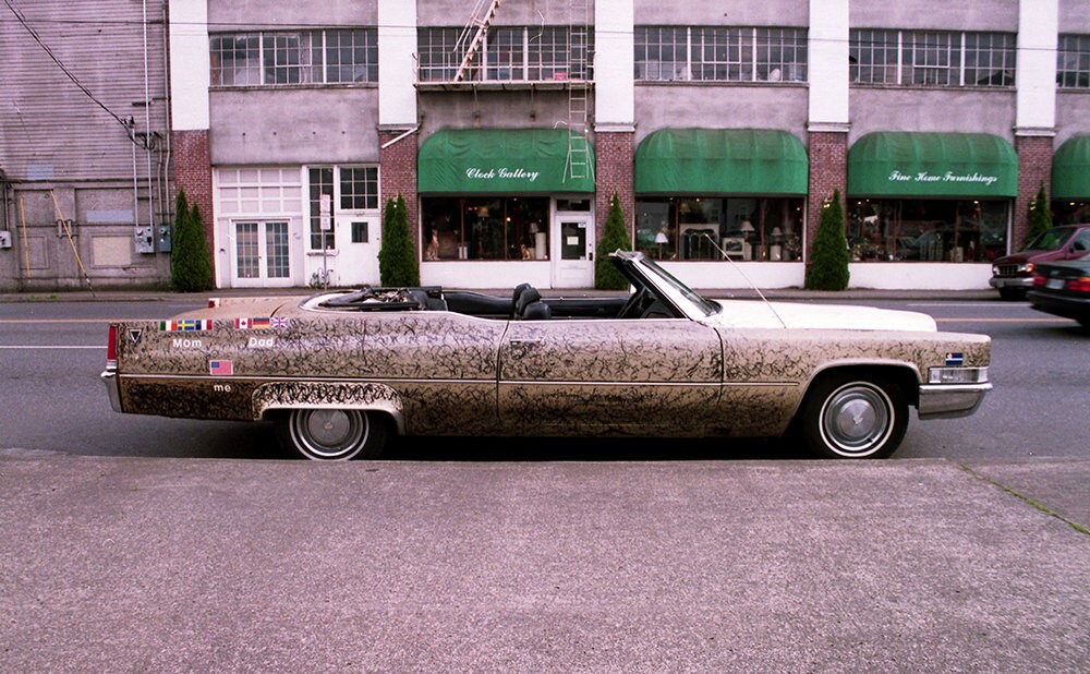 Retro 70s Car Postcard, Low Rider Photography, Snail Mail - Etsy