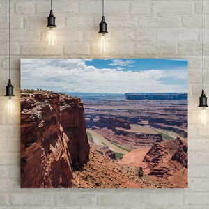 Canyonlands View Photo Print, Moab Utah Photography, Southwest Colorado River, Hiking, National Park, Wanderlust