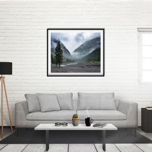 Foggy Valley Colorado Nature Photography, Silverton - Durango Wall Art
