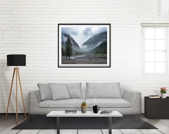 Foggy Valley Colorado Nature Photography, Silverton - Durango Wall Art