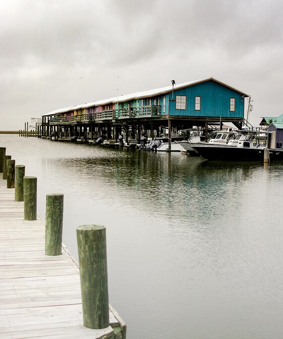 Cocodrie Louisiana Photography Marina Decor Fishing ...