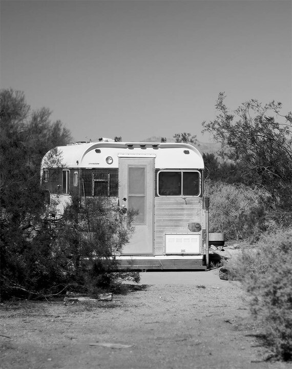 Desert Cabin Photograph Salton Sea California Wall Art Print Etsy