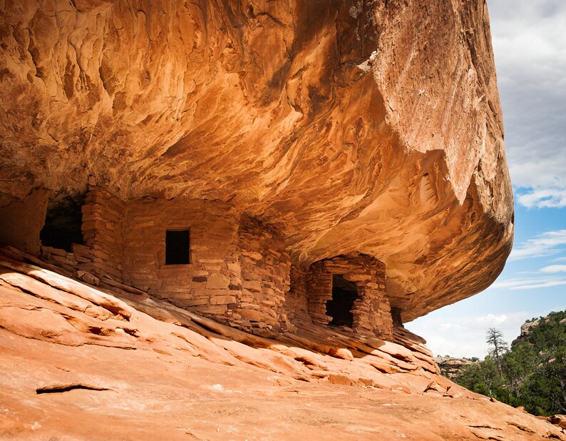 House on Fire Utah Photography Print Southwest Wall Art Etsy