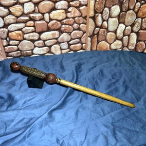 Dragon Ball Wizard Wand. Poplar wooden wand 14.5 inches
