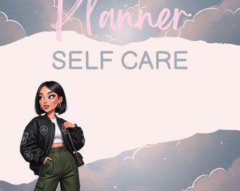 Planificador de autocuidado definitivo: seguimiento de bienestar, hábitos y atención plena (PDF imprimible)