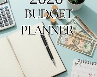 Paquete de planificadores de presupuesto imprimibles / Organizador financiero de 73 páginas / Rastreador de ahorros en PDF / Cuaderno de trabajo de presupuesto mensual