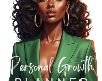 Planificador de crecimiento personal y cuaderno de trabajo de autodesarrollo