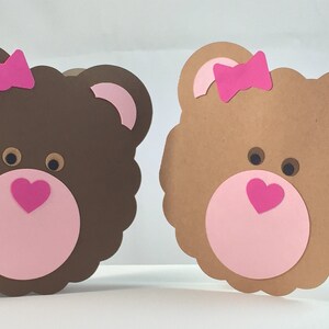 Carte ours de la Saint-Valentin