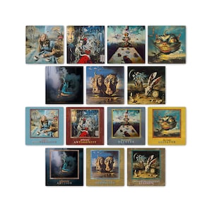 Alice in Wonderland - inspired by Salvador Dali - 14-ITEM MEGA BUNDLE
