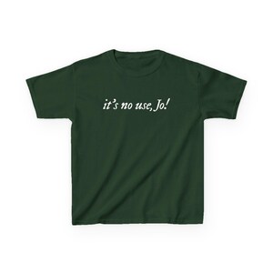 It's No Use, Jo! Baby Tee: Little Women Shirt, Y2K Crop Top, Bookish Fashion image 8