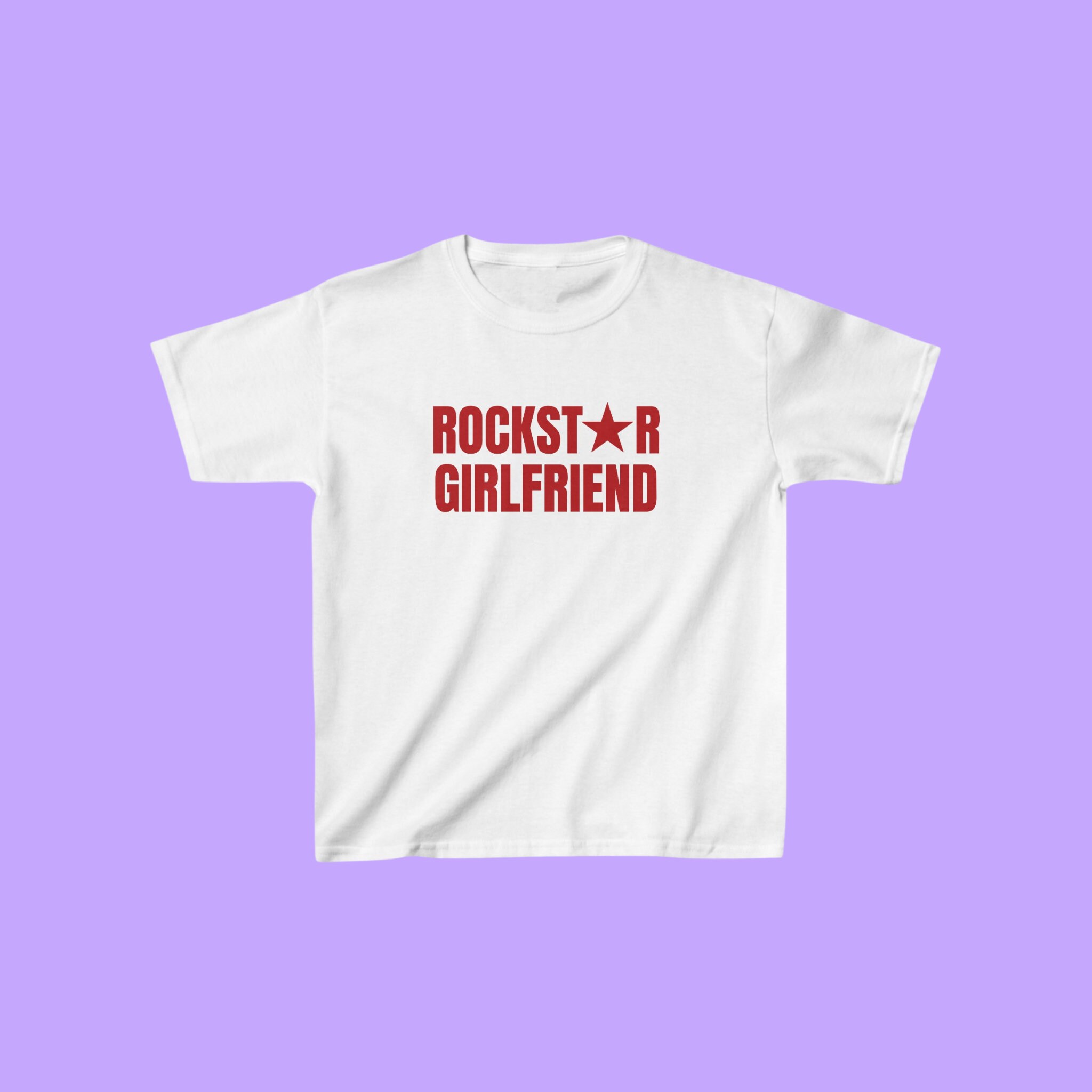 ★EXPIRED GIRL★ Rock Star Baby Tee Vintage 90's Rockstar Girlfriend baby tee – Chelsea Thrift