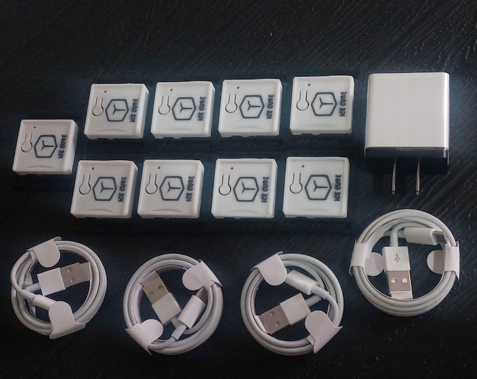SlimeVR Compatible Full-Body Smol Trackers 9-Pack | VRChat SteamVR FBT Kit Budget