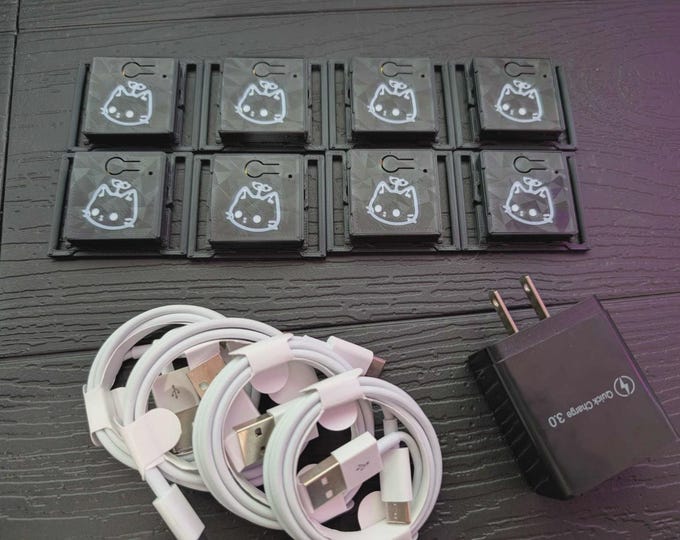SlimeVR Compatible Full Body Tracking FBT VRCHAT VR 8 Smol Trackers ICM45686 + QMC6309 Flagship New 2026