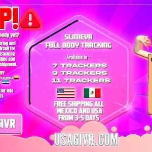 DYI SlimeVR UsagiVR Full Body Tracking VRChat 1 Tracker BNO085 Ultimate Tracker Vive 3.0 Upgrade